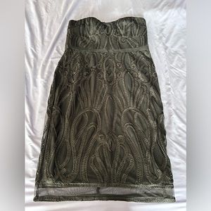 City chic - strapless dress